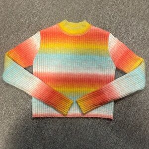 Ombré Striped Sweater